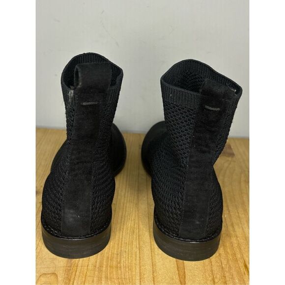 Eileen Fisher Women's Jude Recycled Stretch Knit Ankle‎ Bootie Black Size 5 - Picture 4 of 6